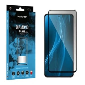 Gehärtetes Glas MyScreen Diamond Glass Edge Full Glue für Motorola Moto G04 / G24 Power schwarz/black