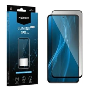 Hartglas MyScreen Diamond Glass Edge Lite Full Glue für Motorola Moto G04 / G24 Power schwarz/black
