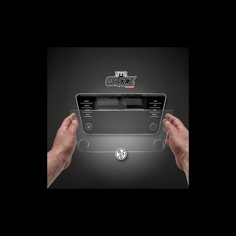 Matte GrizzGlass CarDisplay Protection MG ZS 10,1" 2022-2024 - 7