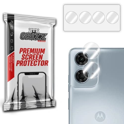 Glas für die Kamera GrizzGlass HybridGlass für Motorola Moto G24 Power