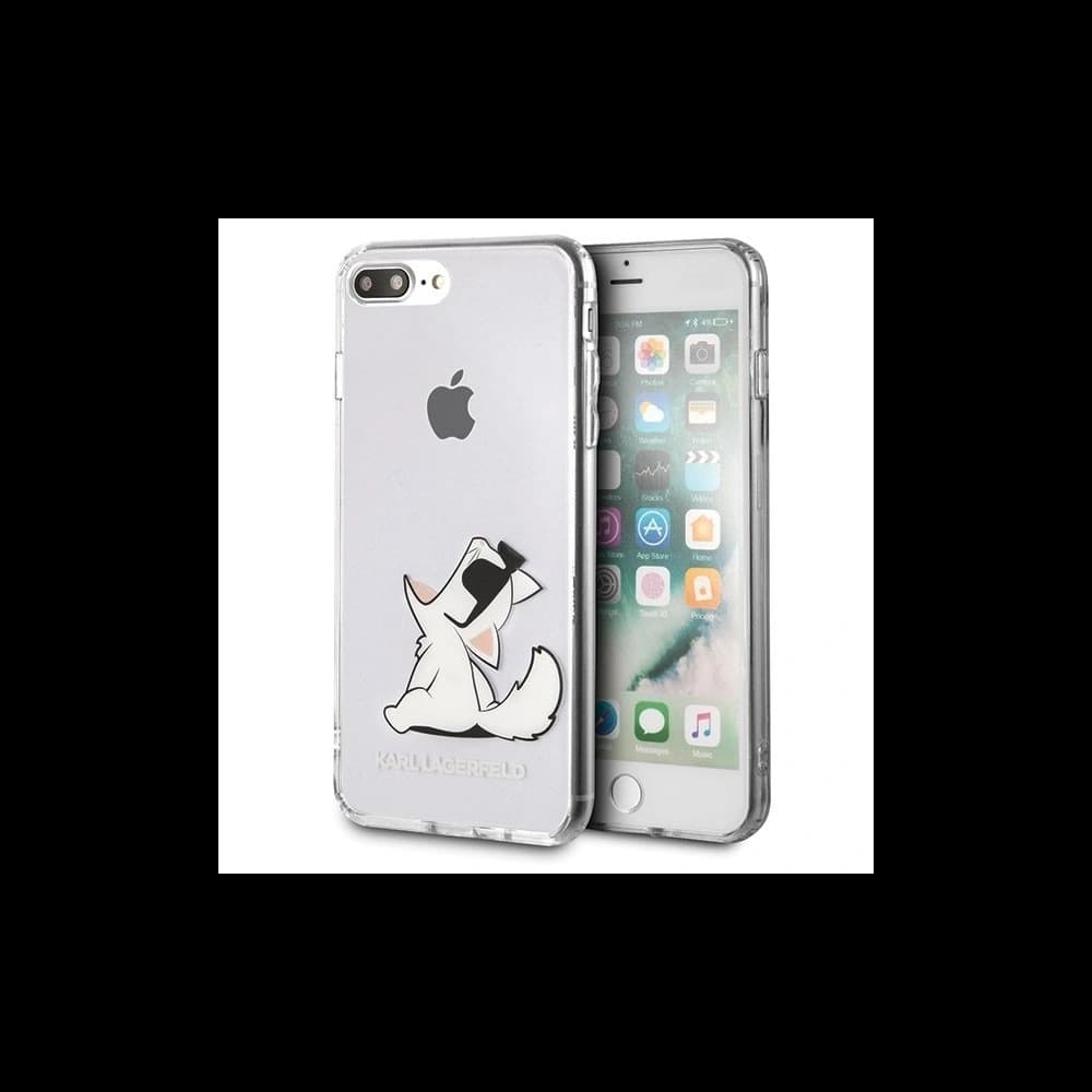 Karl Lagerfeld KLHCI8LCFNRC iPhone 7/8 Plus Hartschalenetui transparent Choupette Fun - 1