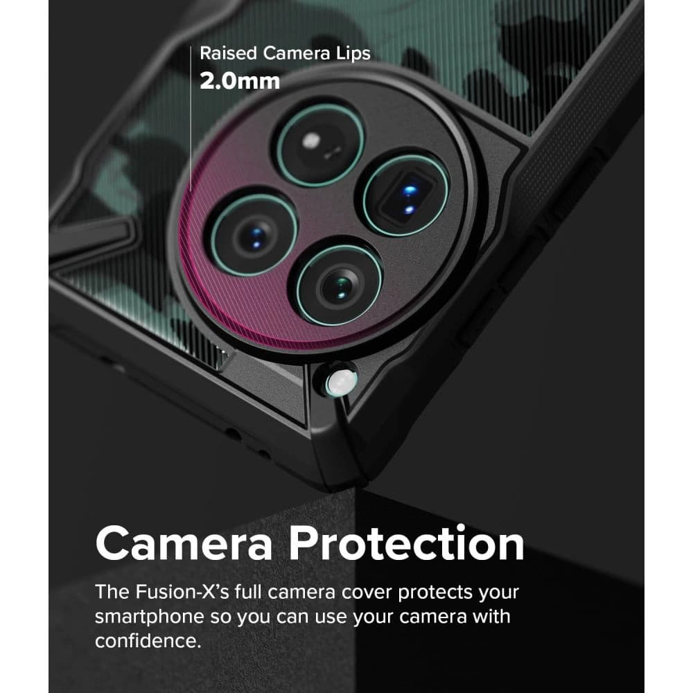 Ringke Fusion-X OnePlus 12 Camo Black - 12