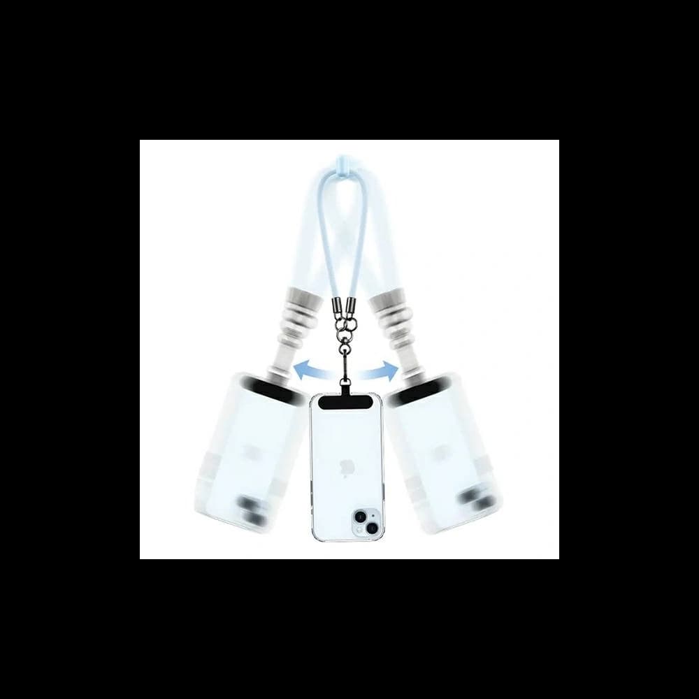 USAMS US-ZB283 lanyard 30cm blue - 4