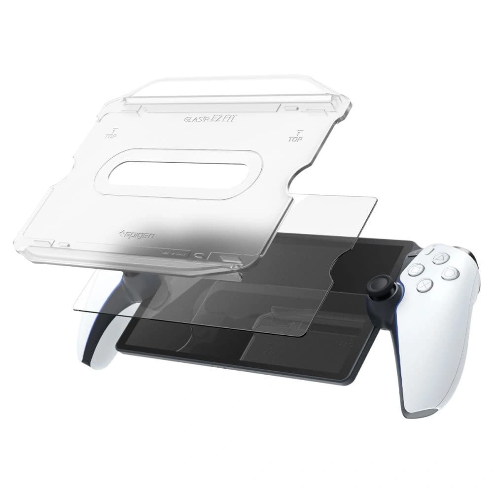 Gehärtetes Glas Spigen GLAS.tR ez Fit Sony Playstation Portal Clear - 6