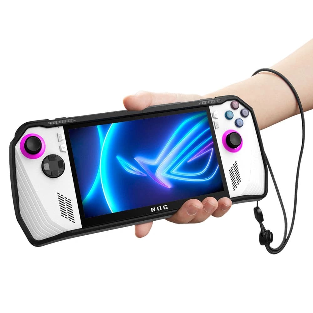 Case Spigen Rugged Armor Asus Rog Ally Matt Schwarz - 12