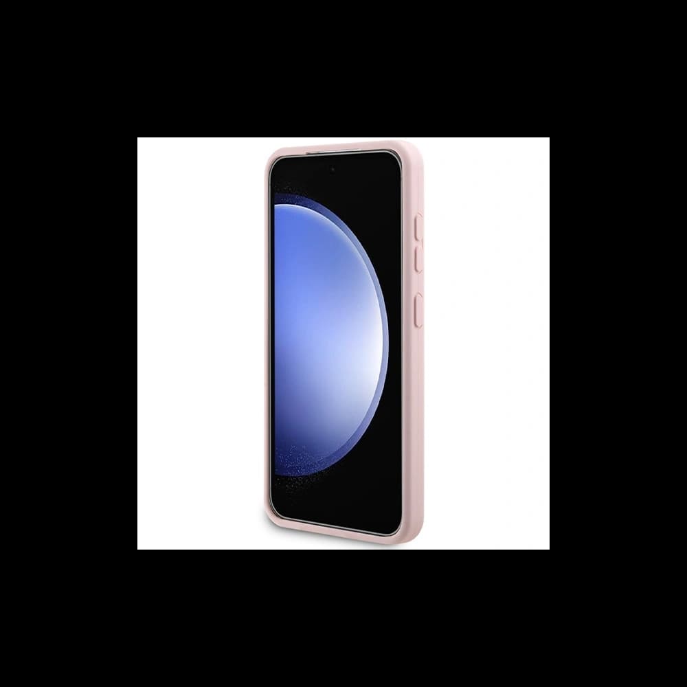 Case Karl Lagerfeld KLHCS24MSNCHBCP Samsung Galaxy S24+ Plus Hartschale Silikon Choupette rosa/pink - 5