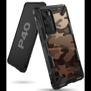 [OUTLET] Ringke Fusion-X Huawei P40 Camo (Moro) Black