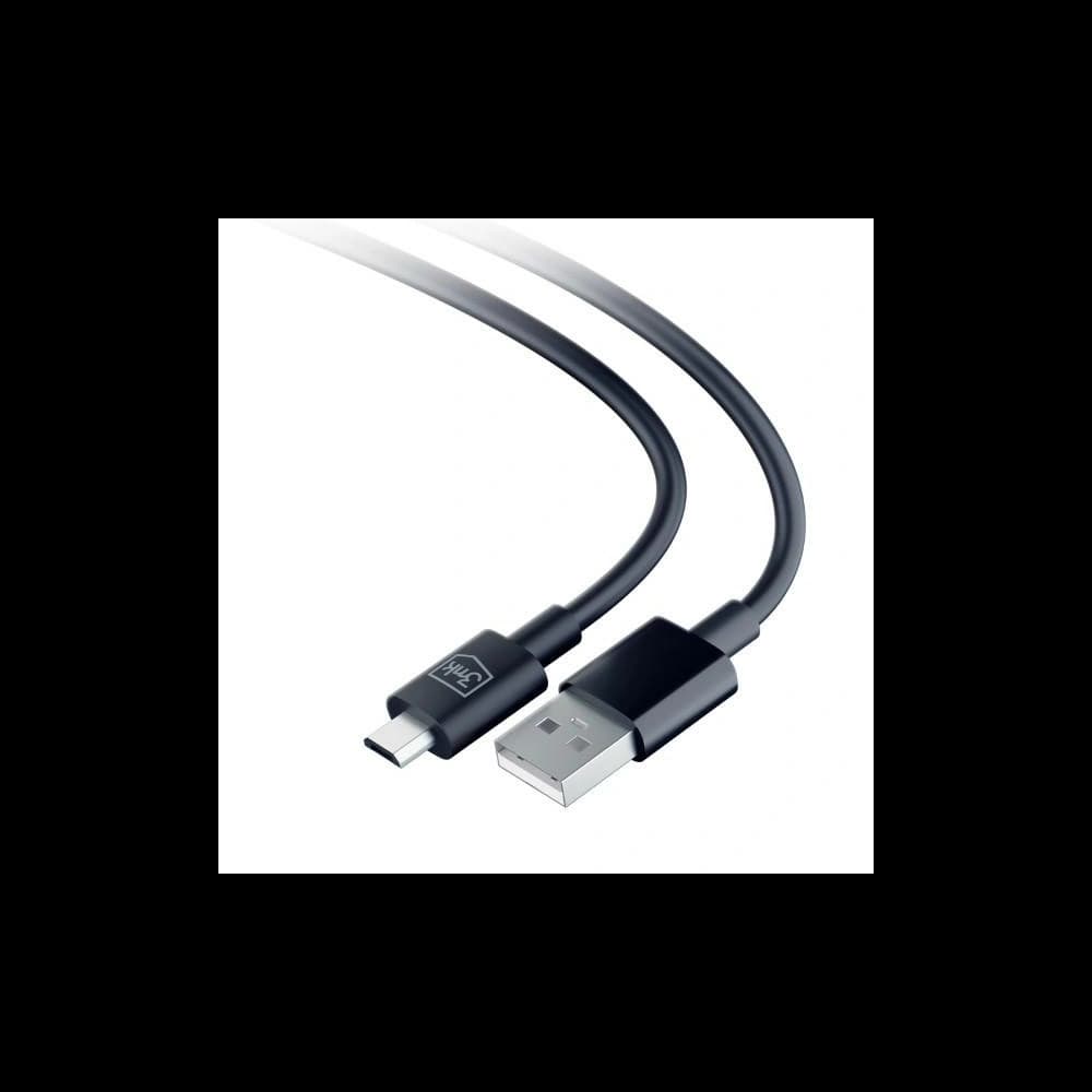 Kabel 3MK Hyper USB-A / microUSB 1.2m 5V 2.4A Schwarz/Black - 2