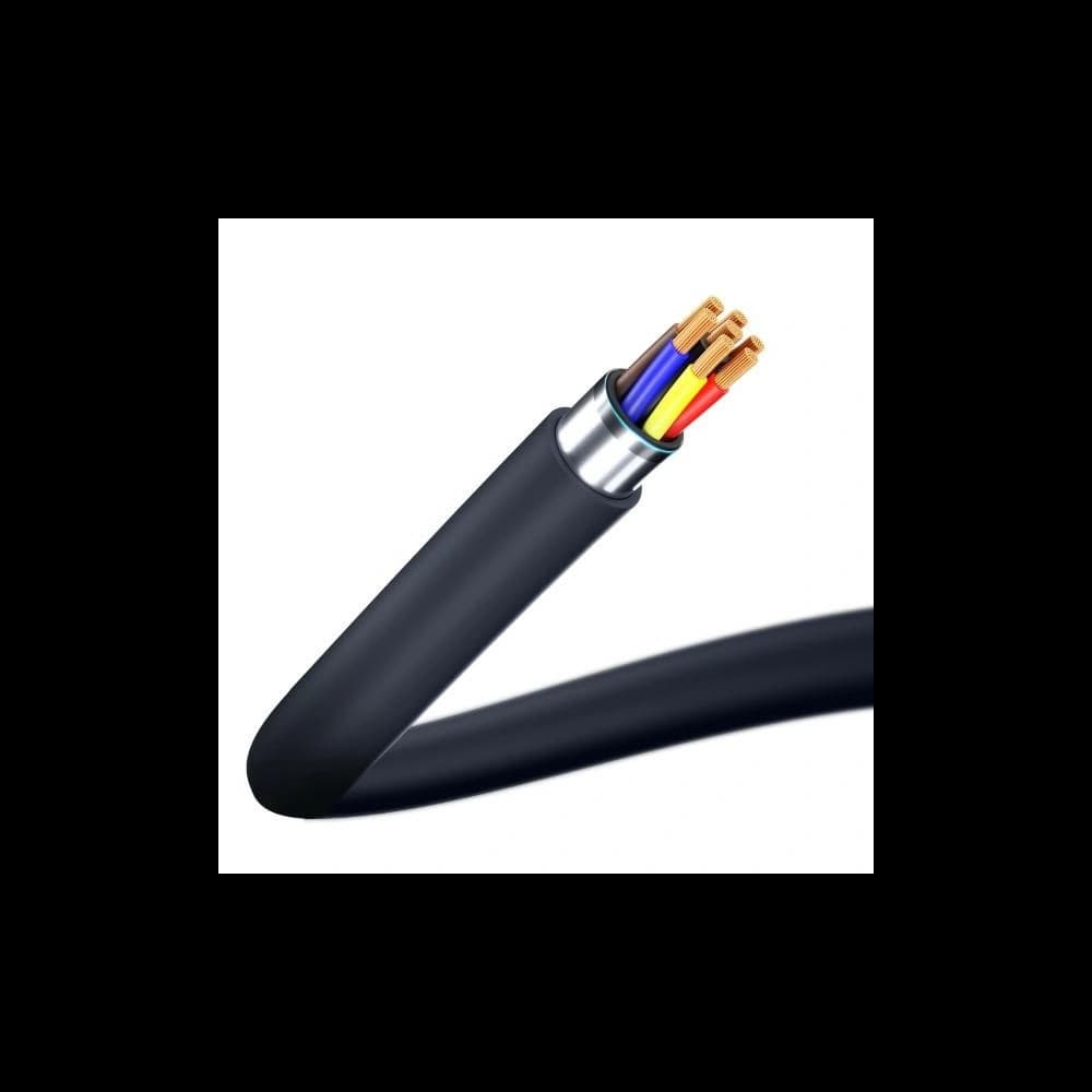 Kabel 3MK Hyper USB-A / microUSB 1.2m 5V 2.4A Schwarz/Black - 6