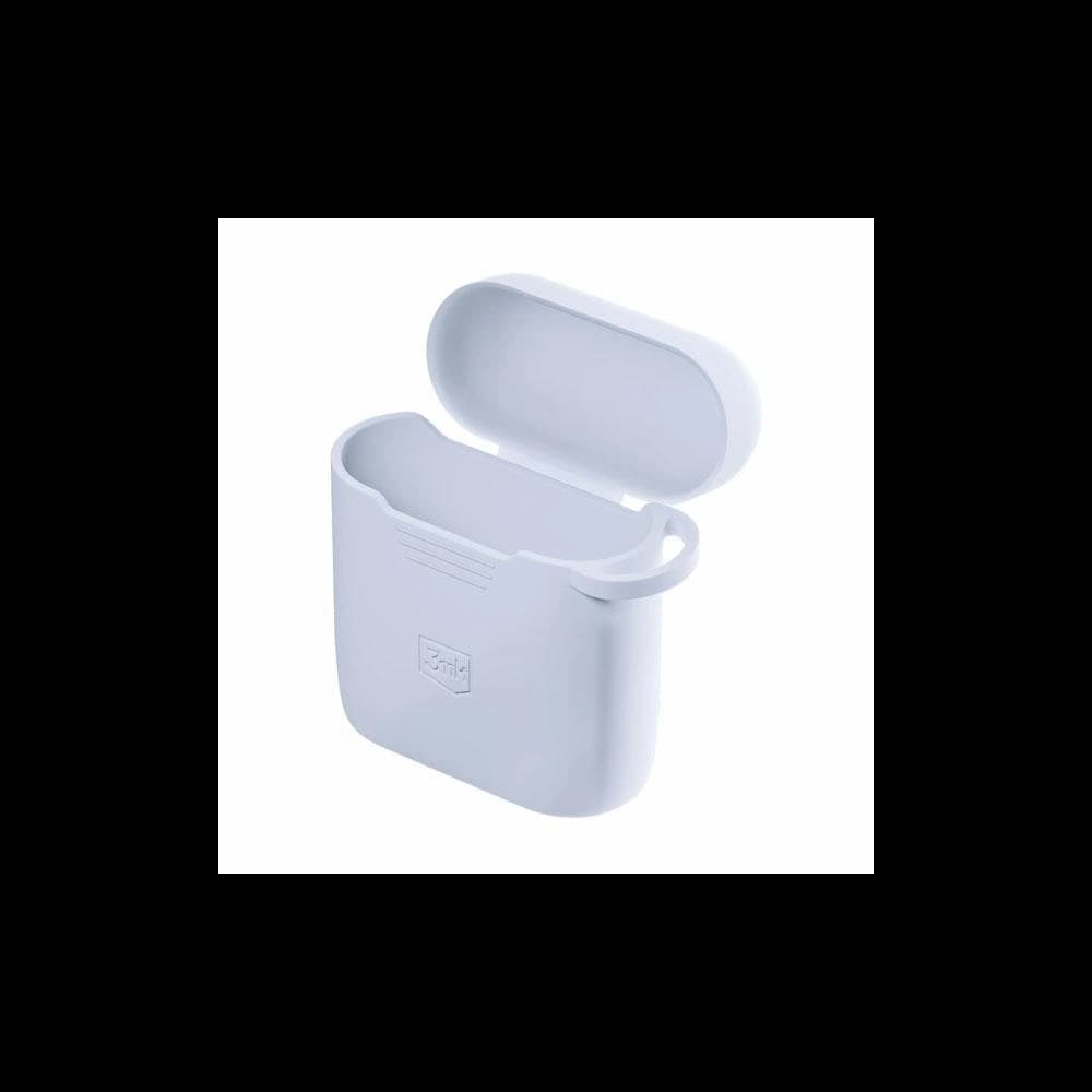 3MK Silicon Case Apple AirPods 2 + carabiner white - 5