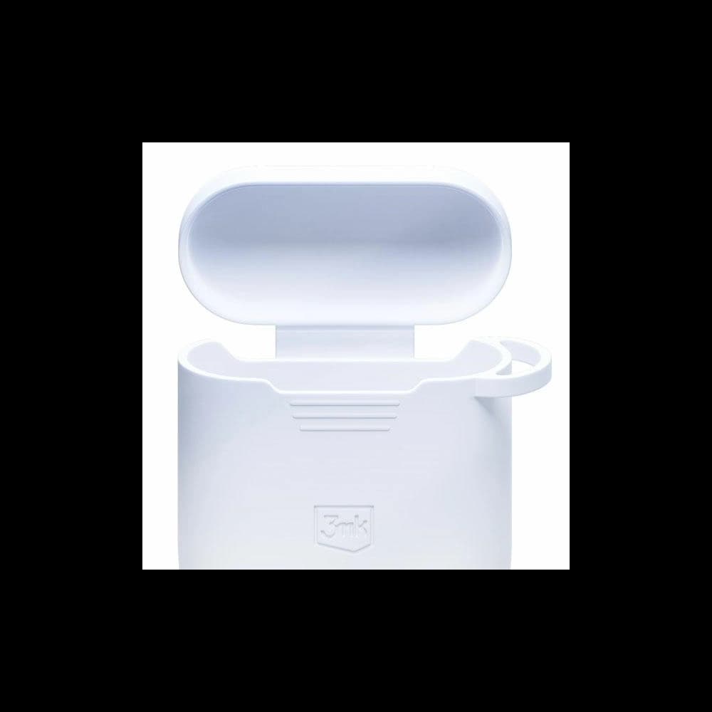 3MK Silicon Case Apple AirPods 2 + carabiner white - 11