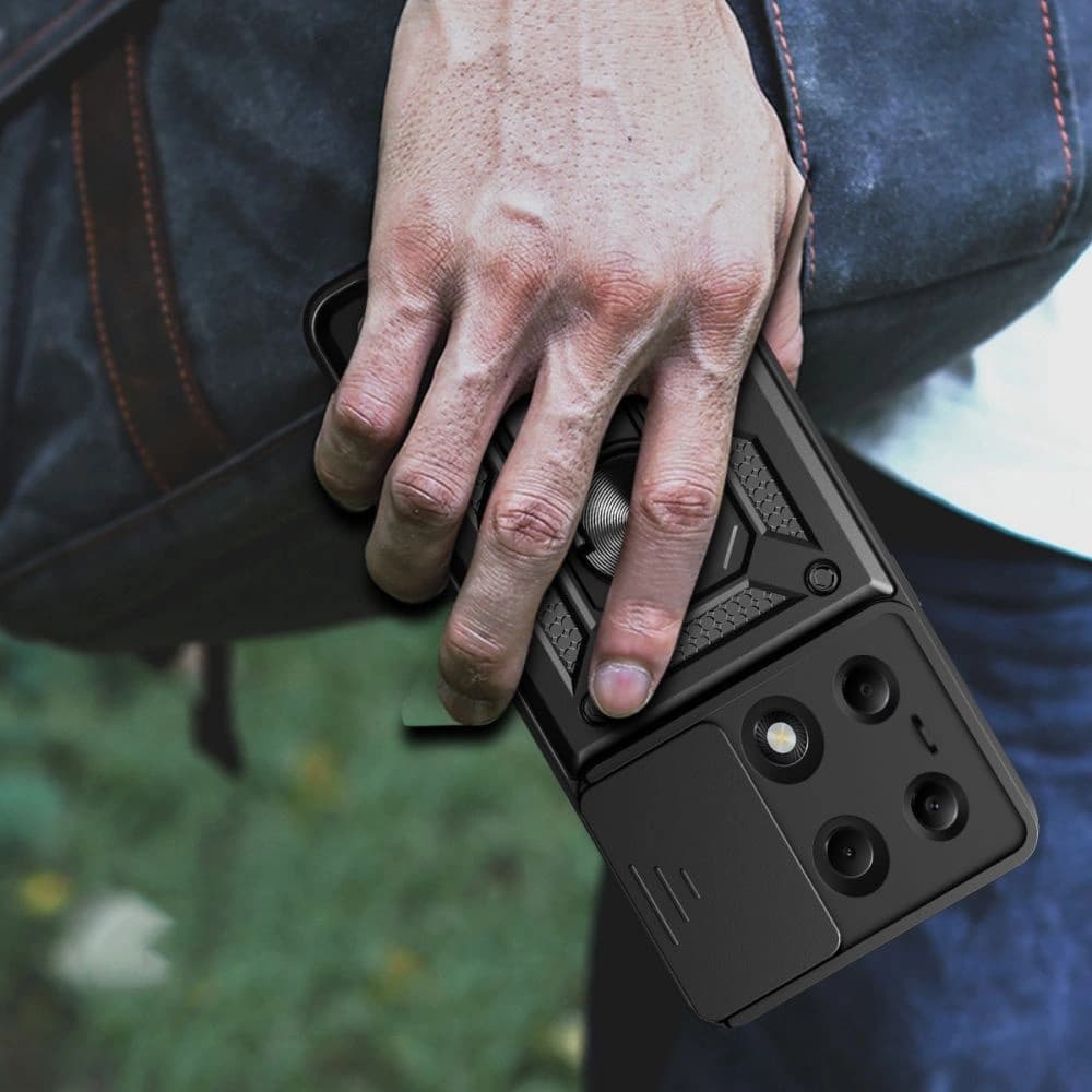 Case Tech-Protect CamShield Pro Xiaomi Redmi Note 13 Pro 4G / Poco M6 Pro 4G Schwarz - 8