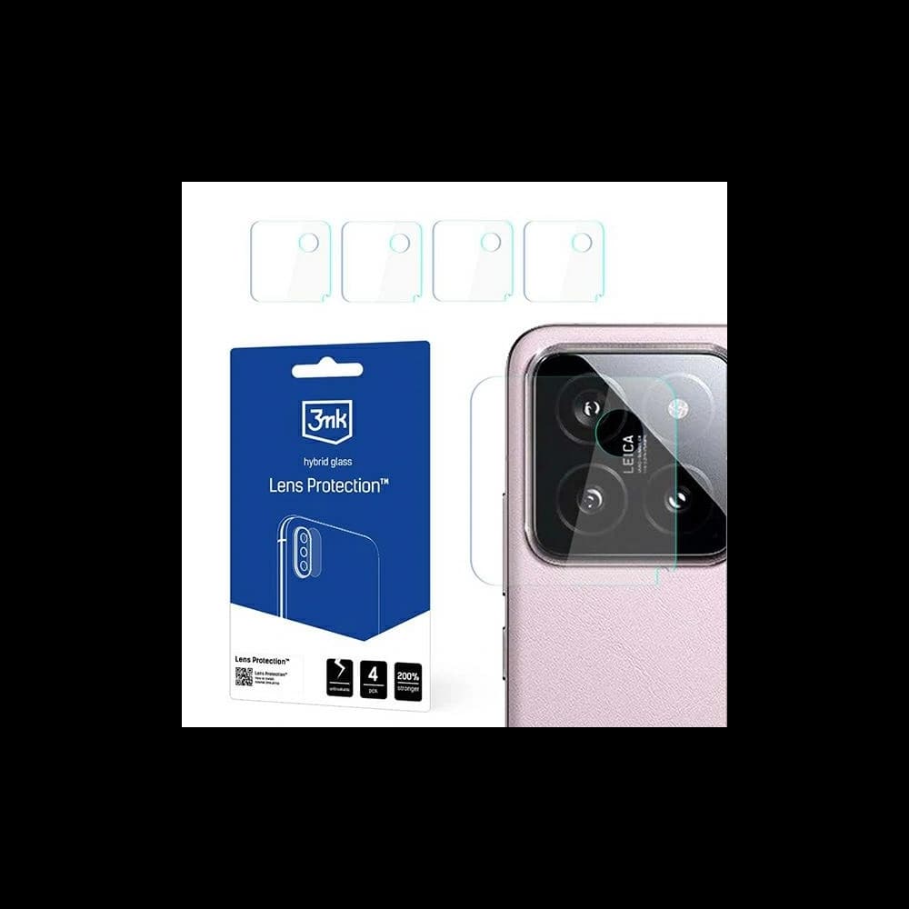 3MK Lens Protect Xiaomi 14 [4 PACK] - 1