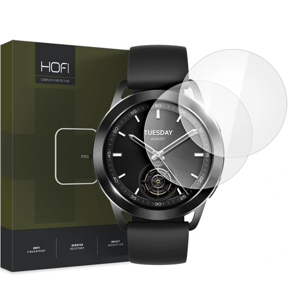 Hofi Glass Pro+ Xiaomi Watch S3 Clear [2 PACK] - 1