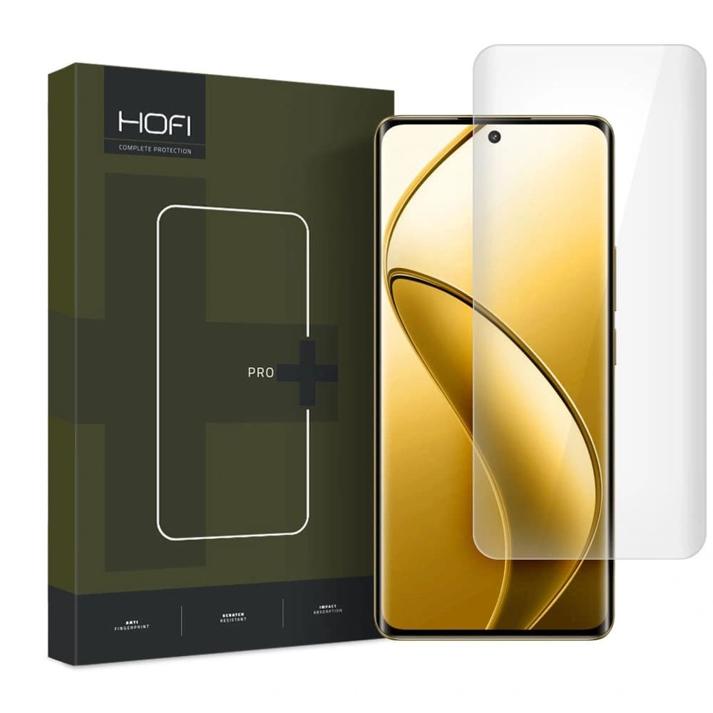 Hofi UV Glass Pro+ Realme 12 Pro 5G / 12 Pro+ Plus 5G Clear - 1