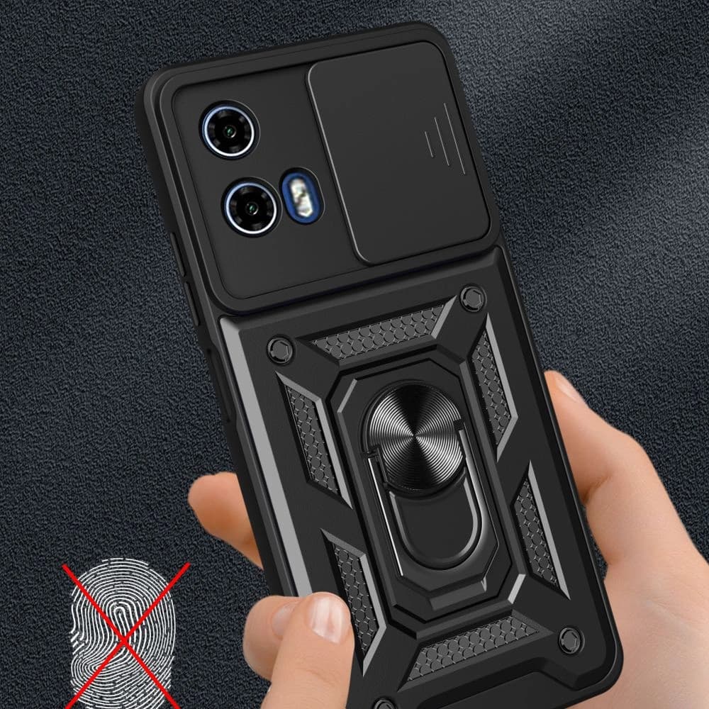 Case Tech-Protect CamShield Pro Motorola Moto G24 / G24 Power / G04 Schwarz - 5