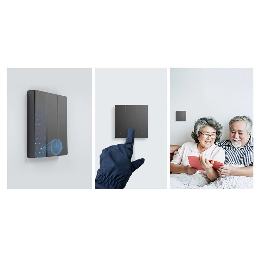 Sonoff smart switch 2-channel wall-mounted Wi-Fi black - 8