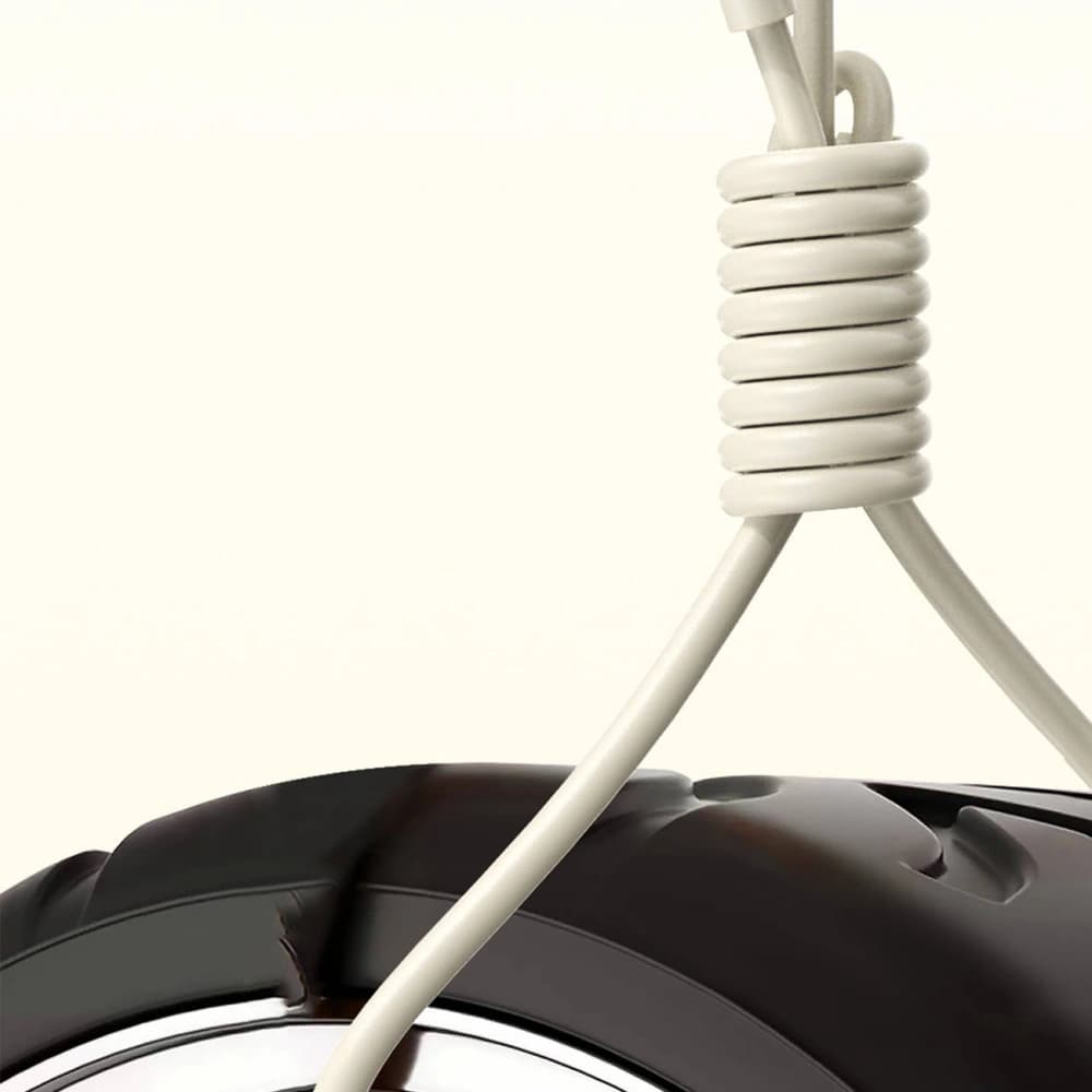 Dudao L7SF 2in1 cable USB-C / USB-C, Lightning 100W 1.2m beige - 8