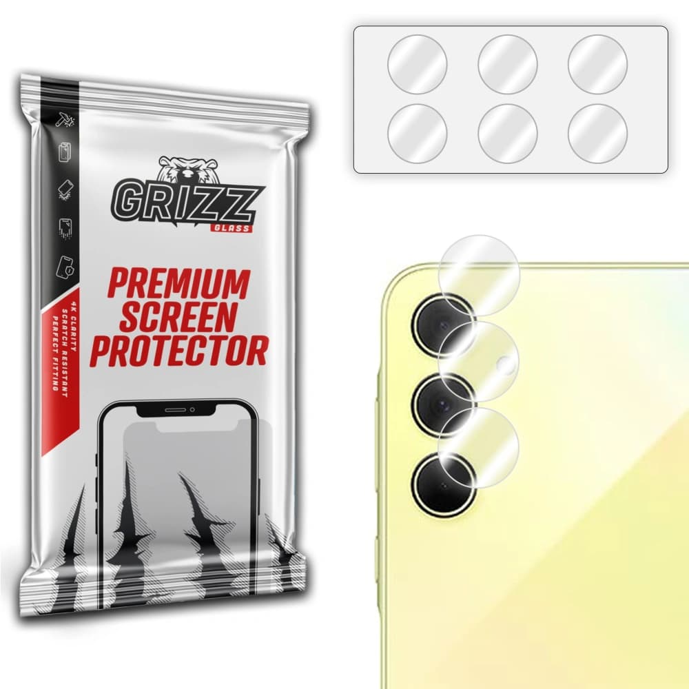 Glas für die Kamera GrizzGlass HybridGlass Kamera für Samsung Galaxy A35 - 1