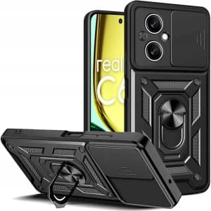 Case Tech-Protect CamShield Pro Realme C67 4G Schwarz