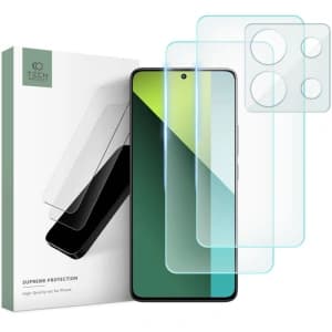 Tech-Protect Supreme Set Xiaomi Redmi Note 13 Pro 5G / Poco X6 5G Clear [2+1 PACK]