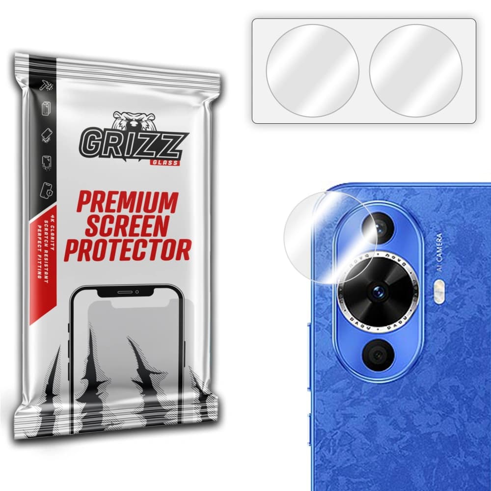 Glas für die Kamera GrizzGlass HybridGlass für Huawei Nova 12s - 1