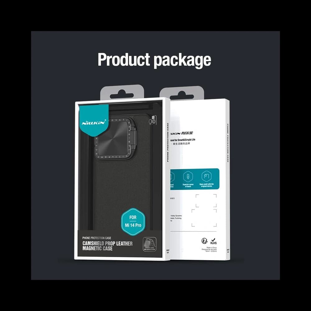 Nillkin CamShield Prop Leather Magnetic Xiaomi 14 Pro Black - 6