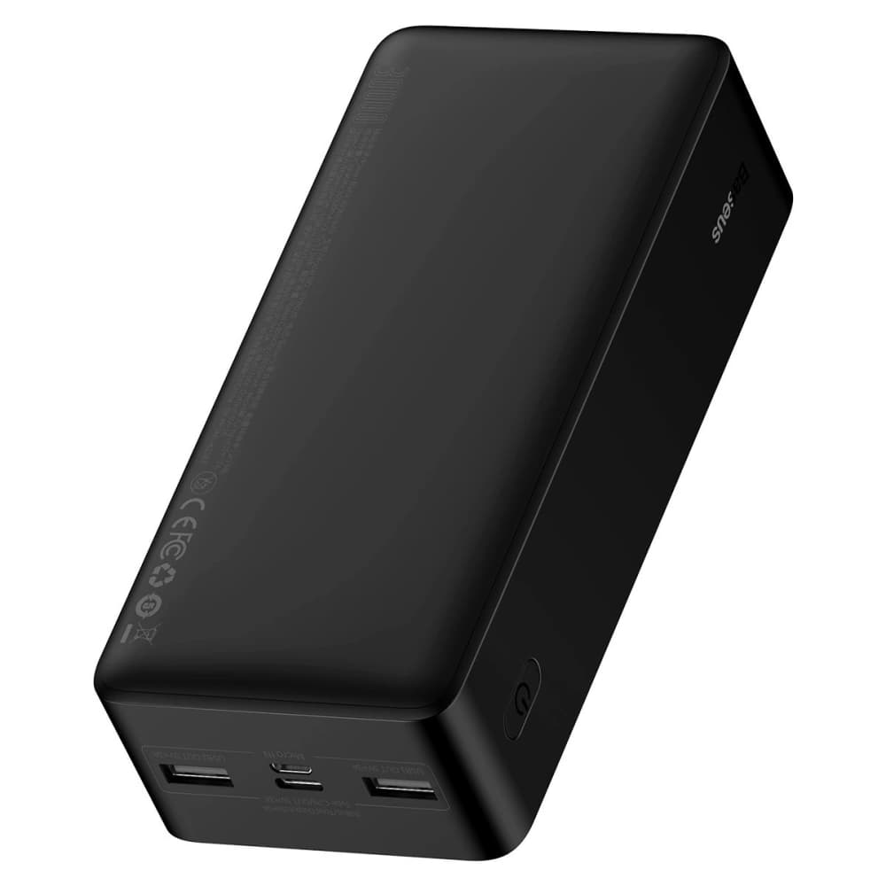 Powerbank Baseus Bipow 30000mAh 15W + 4in1 cable USB-A / microUSB, 2xUSB-C, Lightning 1.2m - 8