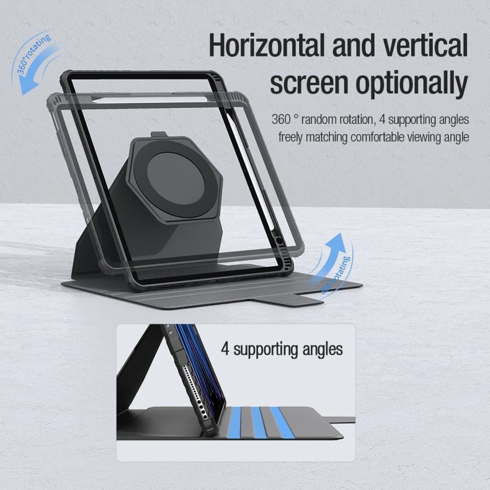 Nillkin Bumper SnapSafe Apple iPad Pro 12.9 2020/2021/2022 (4, 5, 6 gen) blue - 7