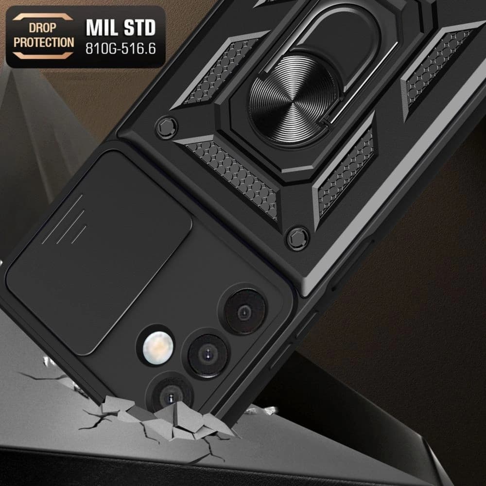 Case Tech-Protect CamShield Pro Samsung Galaxy M15 5G Schwarz - 3