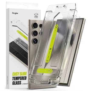 Gehärtetes Glas Ringke Easy Slide Samsung Galaxy S24 Ultra Clear [2 PACK]