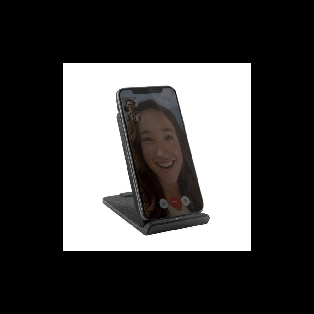 UNIQ Wireless charger Vertex Foldable 10W Fast charge charcoal grey (LITHOS Collective) - 4