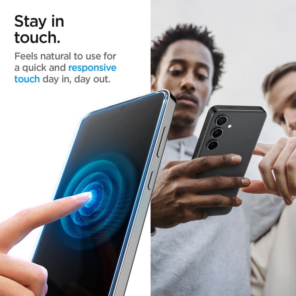 Spigen GLAS.tR ez Fit Samsung Galaxy S24 Privacy [2 PACK] - 9