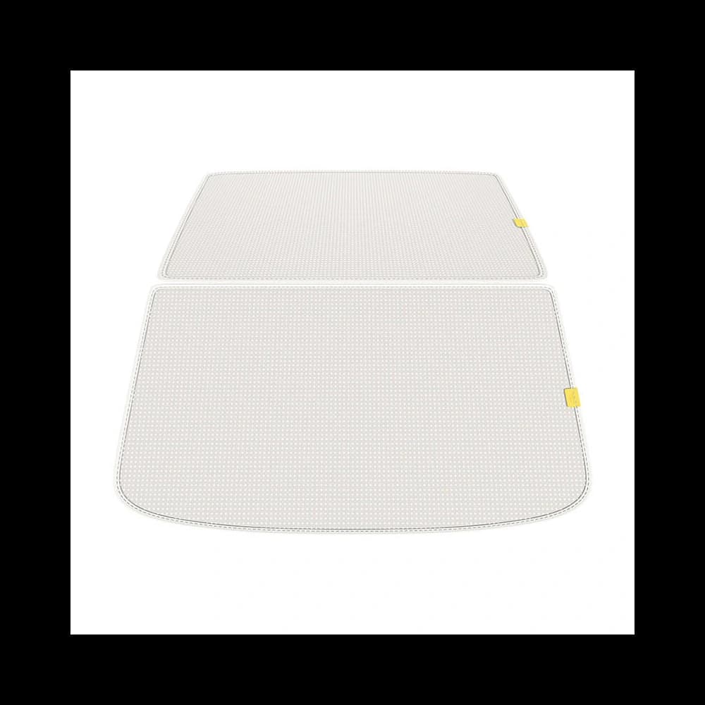 Baseus T-Space dual layer car sun protection for Tesla Model 3 white - 4