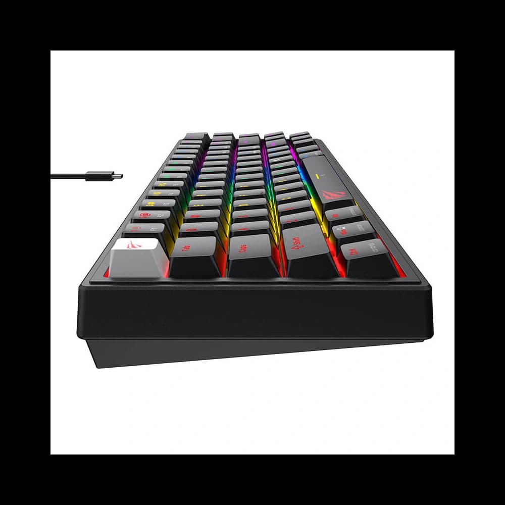 Gaming-Tastatur HAVIT KB874L RGB schwarz - 4