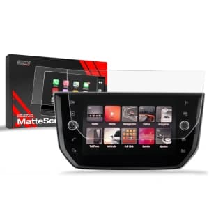 Matte GrizzGlass CarDisplay Protection Seat Ibiza 8" 2017-2020