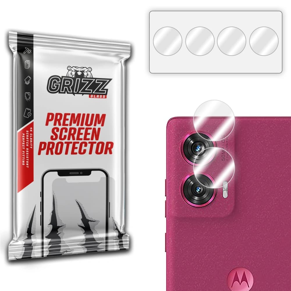 Glas für die Kamera GrizzGlass HybridGlass für Motorola Edge 50 Fusion - 1