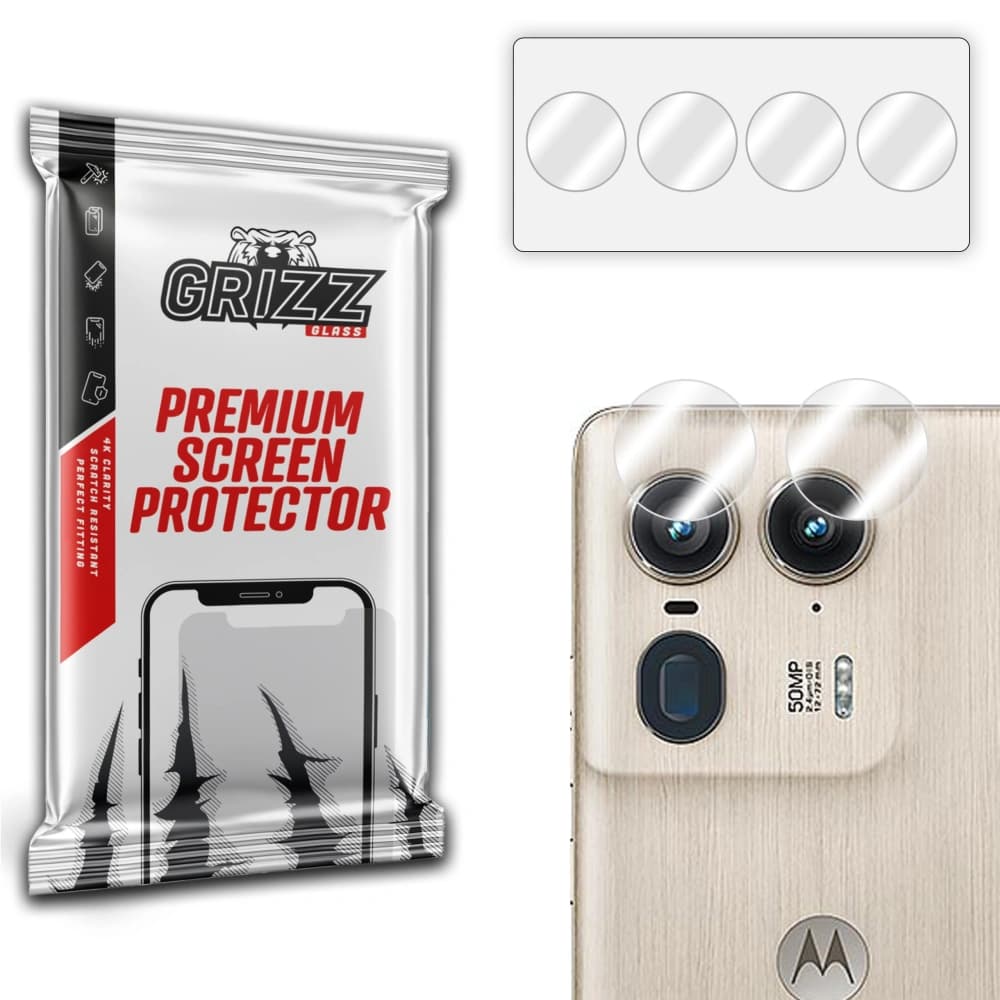 Glas für die Kamera GrizzGlass HybridGlass für Motorola Edge 50 Ultra - 1