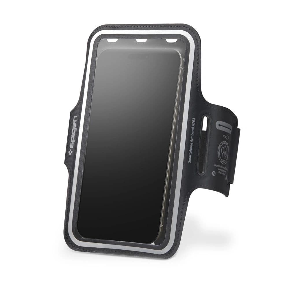 Case Armbinde Spigen A703 Dynamic Shield Armband 6.9" Schwarz - 1