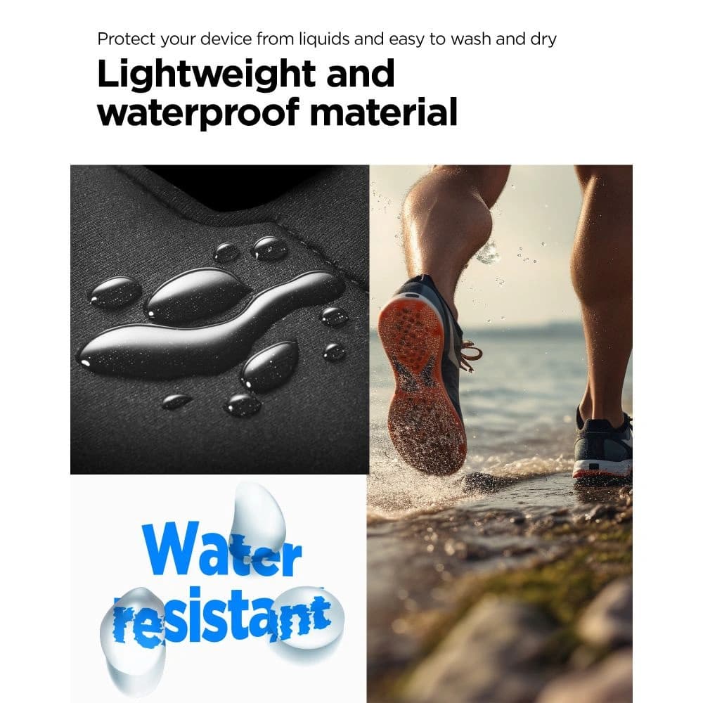 Case Armbinde Spigen A703 Dynamic Shield Armband 6.9" Schwarz - 8