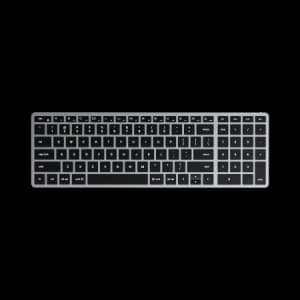 Satechi Slim X2 Bluetooth Backlit Keyboard space gray