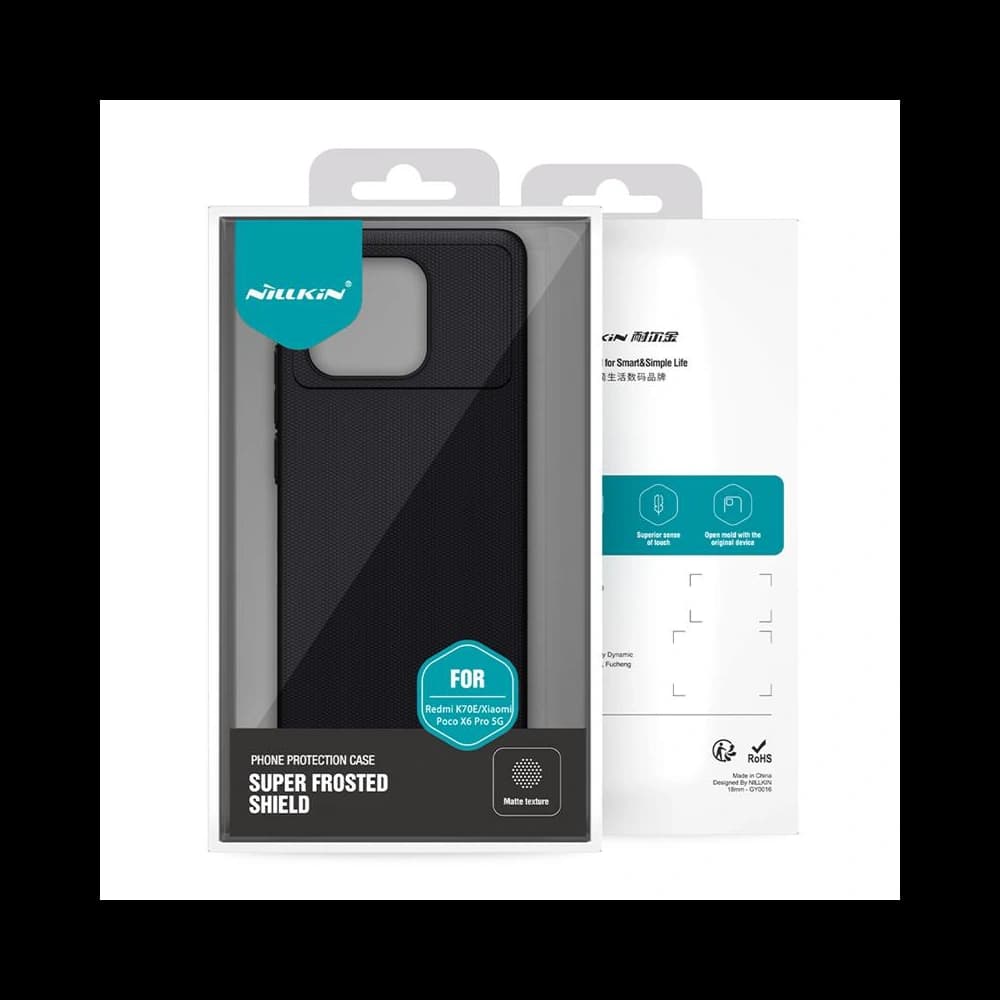 Case Nillkin Super Shield Xiaomi Redmi K70E / Poco X6 Pro 5G Pfauenblau - 7