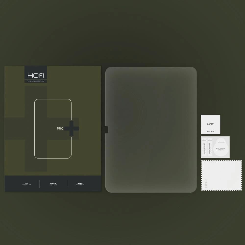 Gehärtetes Glas Hofi Glass Pro+ Apple iPad Air 11 2024 (6. Generation) Klar - 5