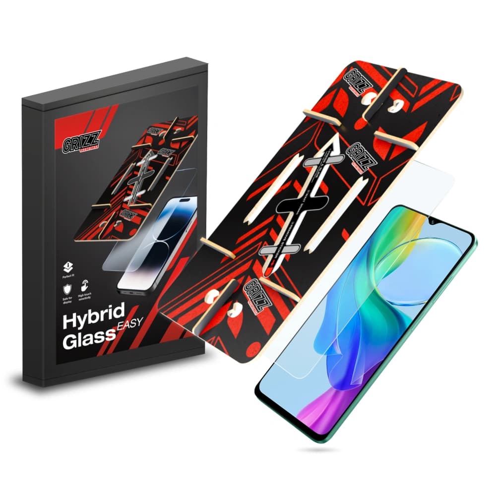 GrizzGlass HybridGlass Easy Vivo Y03 - 1