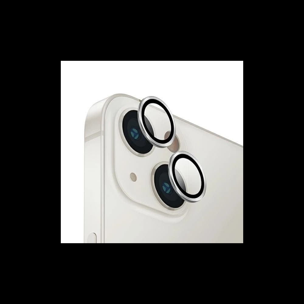 UNIQ Optix Aluminium Camera Lens Protector Apple iPhone 14 / 14 Plus sterling silver - 1