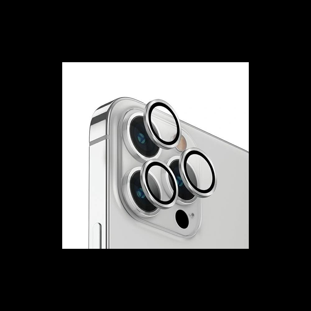 UNIQ Optix Aluminium Camera Lens Protector Apple iPhone 14 Pro / 14 Pro Max sterling silver - 1
