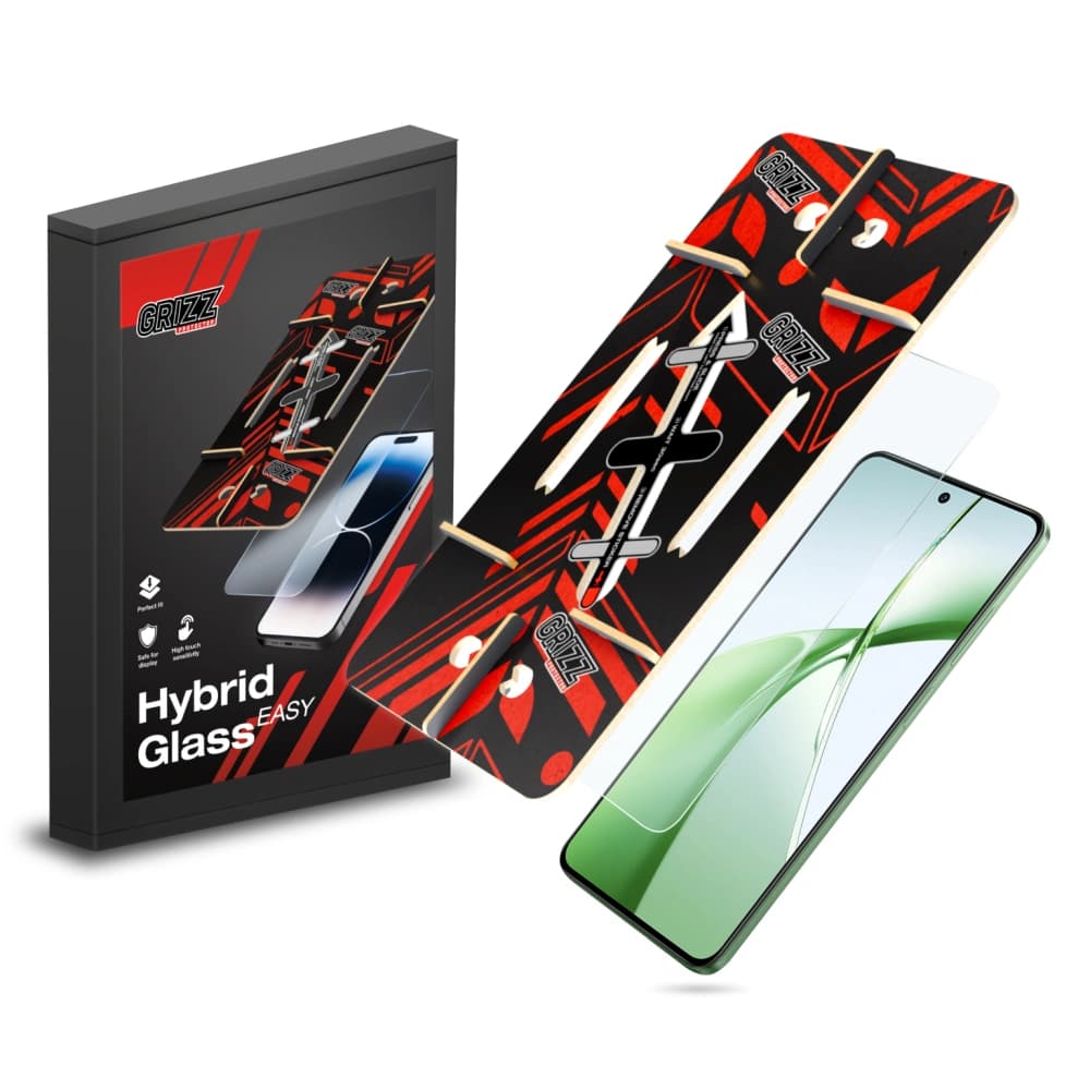 Hybriertes Glas GrizzGlass HybridGlass Easy für OnePlus Nord CE 4 - 1