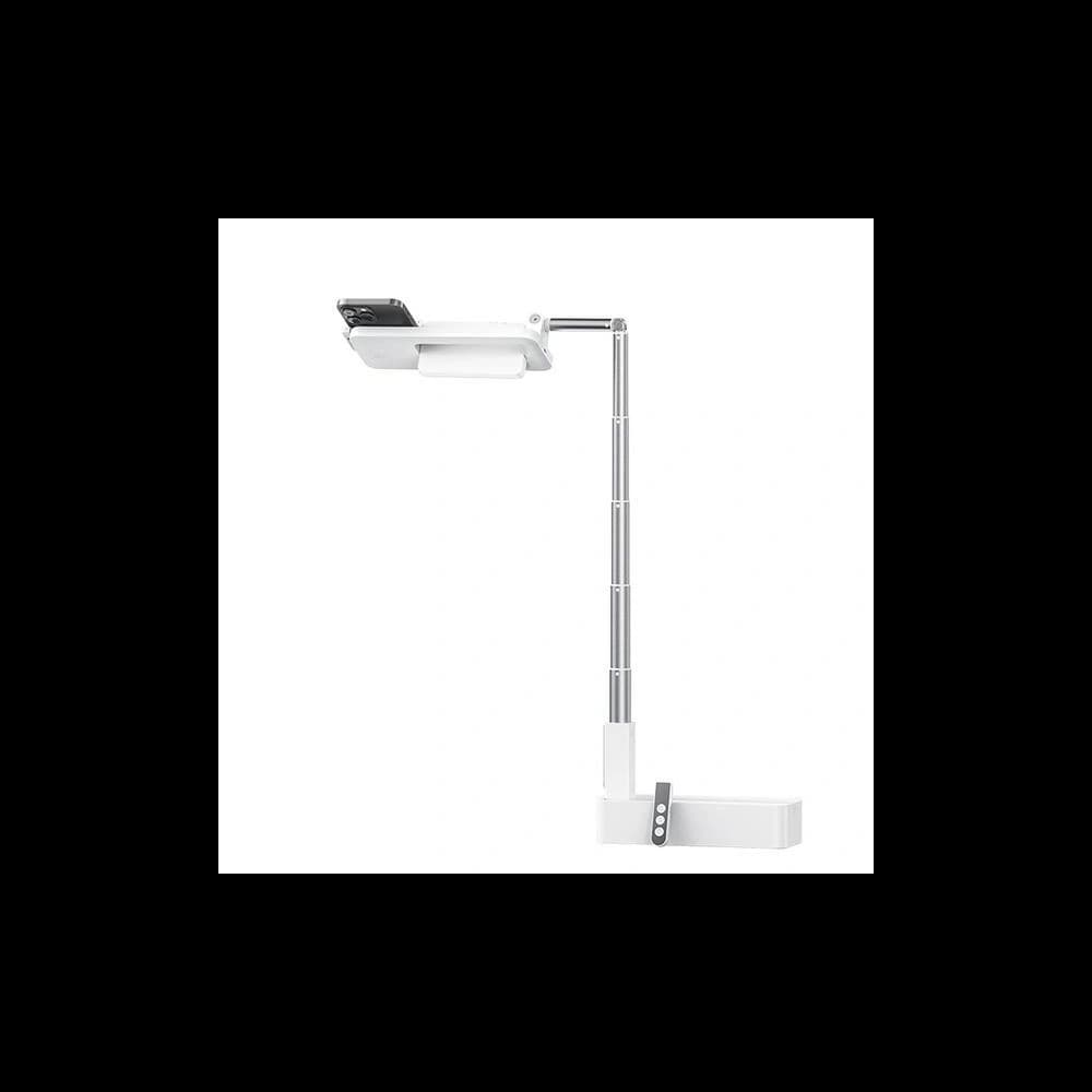 USAMS US-ZB265 phone holder with LED light white - 6