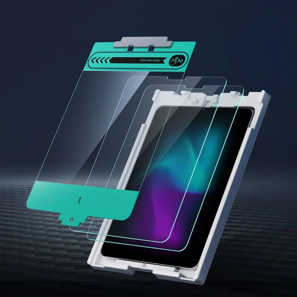 Szkło hartowane ESR Armorite Apple iPad Air 10.9 2020/2022 (4. i 5. generacji) / iPad Pro 11 2020/2022 (3. i 4. generacji) Clear [2 PACK] - 5