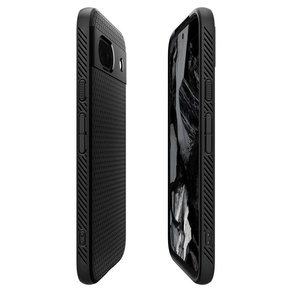 Case Spigen Liquid Air Google Pixel 8a Matt Schwarz - 9